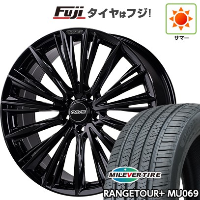 【新品国産車用5穴114.3】 夏タイヤ ホイール4本セット 235/55R19 ミレバー レンジツアープラスMU069（限定） RAYS レイズ ベルサス クラフトコレクション ヴォウジェ LIMITED (GX) 8J 19インチ(送料無料)