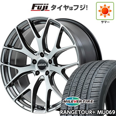 【新品】40系アルファード/ヴェルファイア用 夏タイヤ ホイール4本セット 245/45R20 ミレバー レンジツアープラスMU069（限定） RAYS レイズ ホムラ 2X7FT 8.5J 20インチ(送料無料)