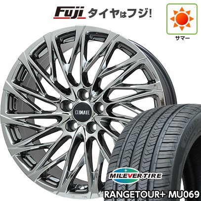 【新品国産車用5穴114.3】 夏タイヤ ホイール4本セット 245/45R20 ミレバー レンジツアープラスMU069（限定） クライメイト 鳳凰(HOUOH) 8.5J 20インチ(送料無料)