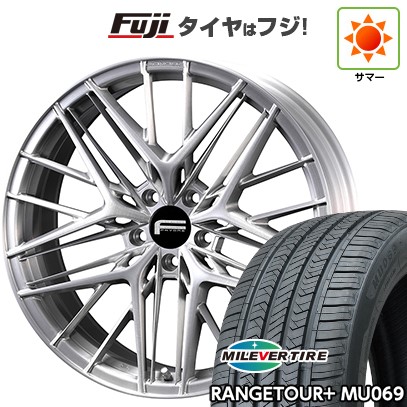 【新品国産車用5穴114.3】 夏タイヤ ホイール4本セット 245/45R20 ミレバー レンジツアープラスMU069（限定） ケースペック SILK BLAZE ファヴォーレ F535 8.5J 20インチ(送料無料)