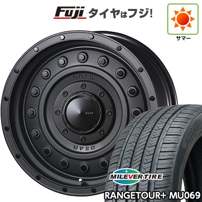 【新品】プラド/ハイラックス 夏タイヤ ホイール4本セット 265/65R17 ミレバー レンジツアープラスMU069（限定） クリムソン ディーン コロラド 8J 17インチ(送料無料)