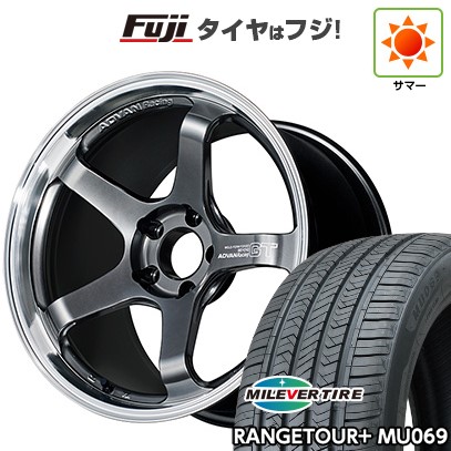 【新品国産車用5穴114.3】 夏タイヤ ホイール4本セット 235/40R19 ミレバー レンジツアープラスMU069(限定) ヨコハマ アドバンレーシング GT ビヨンド 8.5J 19インチ(送料無料)|フジコーポレーション