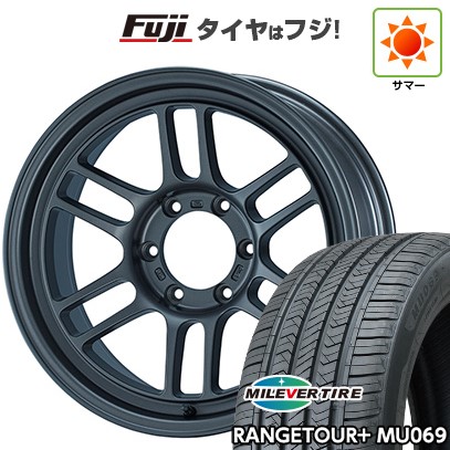 【新品】プラド/ハイラックス 夏タイヤ ホイール4本セット 265/65R17 ミレバー レンジツアープラスMU069（限定） ENKEI エンケイ ALLROAD RPT1 8.5J 17インチ(送料無料)｜フジコーポレーション