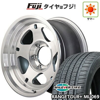 【新品】プラド/ハイラックス 夏タイヤ ホイール4本セット 265/65R17 ミレバー レンジツアープラスMU069（限定） RAYS レイズ A LAP-05X 9J 17インチ(送料無料)