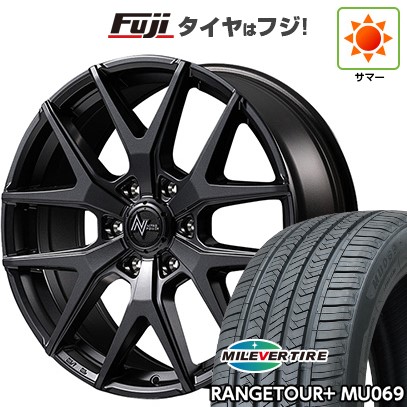 【新品】プラド/ハイラックス 夏タイヤ ホイール4本セット 265/65R17 ミレバー レンジツアープラスMU069（限定） MID WHEELS NITRO POWER M62 トマホーク 17インチ(送料無料) サマータイヤ