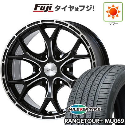 【新品】プラド/ハイラックス 夏タイヤ ホイール4本セット 265/65R17 ミレバー レンジツアープラスMU069（限定） ジャオス トライブクロウ 8J 17インチ(送料無料)｜フジコーポレーション 114,400円