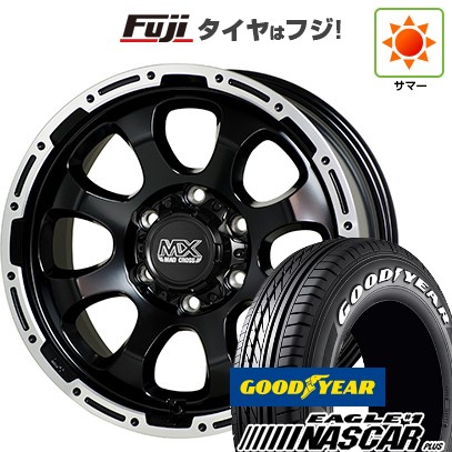 【新品】ハイエース200系 夏タイヤ ホイール4本セット 215/65R16 109/107R グッドイヤー イーグル ナンバーワン ナスカー プラス ホットスタッフ マッドクロス グレイス 6.5J 16インチ(送料無料)