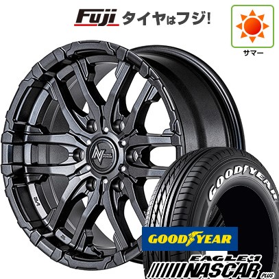 【新品】キャラバン 夏タイヤ ホイール4本セット 215/65R16 109/107R グッドイヤー イーグル ナンバーワン ナスカー プラス MID WHEELS NITRO POWER M26 クロスファング 6.5J 16インチ(送料無料)