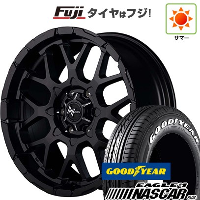 【新品】キャラバン 夏タイヤ ホイール4本セット 215/65R16 109/107R グッドイヤー イーグル ナンバーワン ナスカー プラス MID WHEELS NITRO POWER M28 バレット 6.5J 16インチ(送料無料)