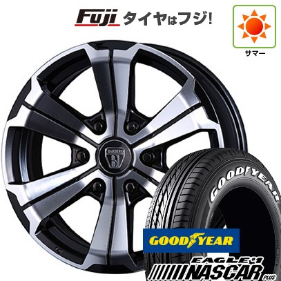 【新品】ハイエース200系 夏タイヤ ホイール4本セット 215/60R17 109/107R グッドイヤー イーグル ナンバーワン ナスカー プラス クリムソン バルベロ アーバングランデ 6.5J 17インチ(送料無料)