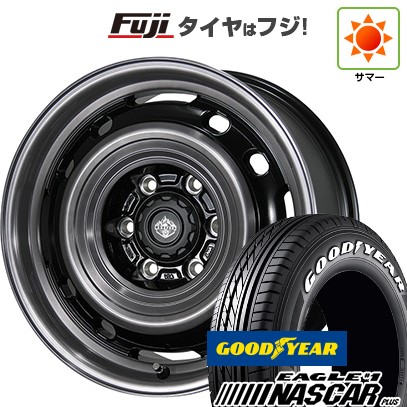 【新品】ハイエース200系 夏タイヤ ホイール4本セット 215/65R16 109/107R グッドイヤー イーグル ナンバーワン ナスカー プラス トピー ランドフット XFG 数量限定 6.5J 16インチ(送料無料)