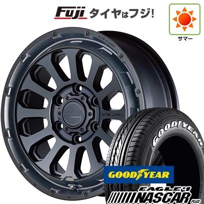 【新品】ハイエース200系 夏タイヤ ホイール4本セット 215/60R17 109/107R グッドイヤー イーグル ナンバーワン ナスカー プラス エムテクノ M.T.S.JAPAN X CROSS TW 17インチ(送料無料)