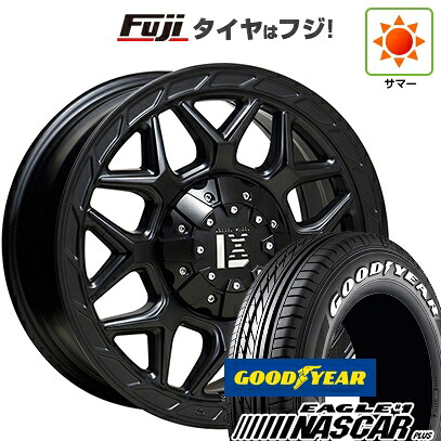 【新品】ハイエース200系 夏タイヤ ホイール4本セット 215/65R16 109/107R グッドイヤー イーグル ナンバーワン ナスカー プラス オフビート レクセル インフェルノ 7J 16インチ(送料無料)｜フジコーポレーション