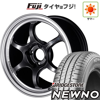 【新品】S660 夏タイヤ ホイール4本セット F:165/55R15 R:195/45R16 ブリヂストン ニューノ ヨコハマ アドバンレーシング RG-DII (送料無料) サマータイヤ|フジコーポレーション