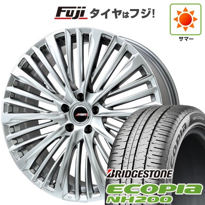 【新品】60系プリウス 夏タイヤ ホイール4本セット 195/50R19 ブリヂストン エコピア NH200 プレミックス MER-X(平座ナット) 6.5J 19インチ(送料無料)