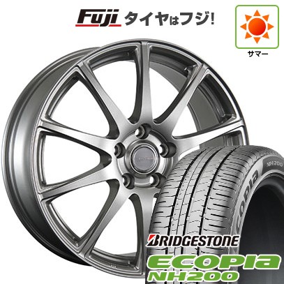 【新品】60系プリウス 夏タイヤ ホイール4本セット 195/50R19 ブリヂストン エコピア NH200 ブリヂストン エコフォルム SE-23 トヨタ車専用 6.5J 19インチ(送料無料)