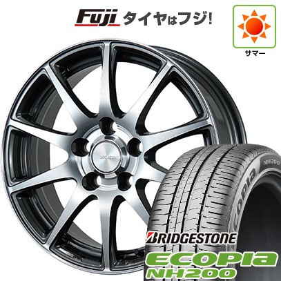 【新品】60系プリウス 夏タイヤ ホイール4本セット 195/50R19 ブリヂストン エコピア NH200 ブリヂストン エコフォルム CRS23 トヨタ車専用 6.5J 19インチ(送料無料)