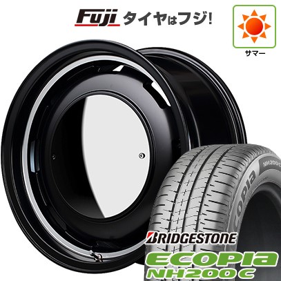 【新品 軽自動車】N-BOX タント スペーシア 夏タイヤ ホイール4本セット 165/55R15 ブリヂストン エコピア NH200 C MID WHEELS ガルシア シスコ ムーン 4.5J 15インチ(送料無料)|フジコーポレーション