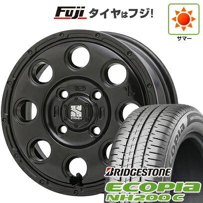 【新品 軽自動車】N-BOX タント スペーシア 夏タイヤ ホイール4本セット 165/55R15 ブリヂストン エコピア NH200 C MLJ エクストリームJ KK03 4.5J 15インチ(送料無料)