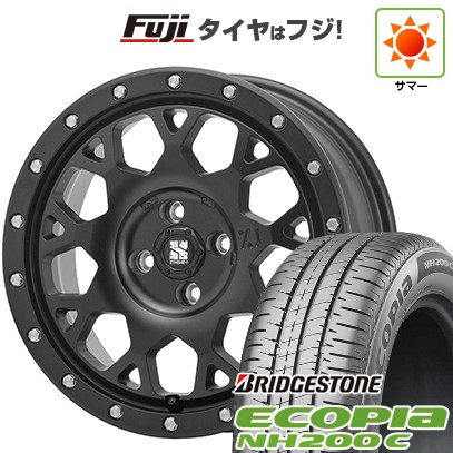 【新品 軽自動車】N-BOX タント スペーシア 夏タイヤ ホイール4本セット 165/55R15 ブリヂストン エコピア NH200 C MLJ エクストリームJ XJ04 15インチ(送料無料) サマータイヤ
