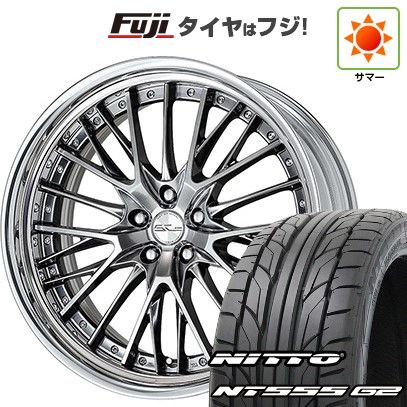 【パンク保証付き】【新品】40系アルファード/ヴェルファイア用 夏タイヤ ホイール4本セット 245/40R21 ニットー NT555 G2 WORK ワーク シュヴァート SG2 8.5J 21インチ(送料無料)