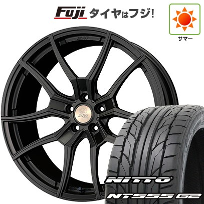 【パンク保証付き】【新品国産車用5穴114.3】 夏タイヤ ホイール4本セット 245/40R21 ニットー NT555 G2 クライメイト SUW バージアル 9J 21インチ(送料無料)