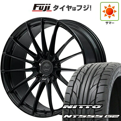 【パンク保証付き】【新品国産車用5穴114.3】 夏タイヤ ホイール4本セット 245/40R21 ニットー NT555 G2 RAYS レイズ VMF L-01 8.5J 21インチ(送料無料)｜フジコーポレーション