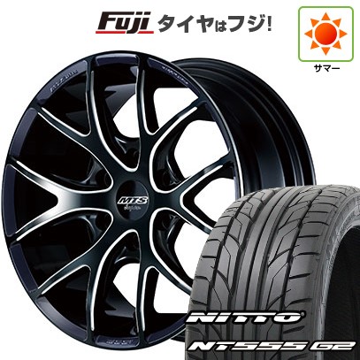 【パンク保証付き】【新品】ハイエース200系 夏タイヤ ホイール4本セット 225/35R20 ニットー NT555 G2 エムテクノ M.T.S.JAPAN SSL6 8.5J 20インチ(送料無料)