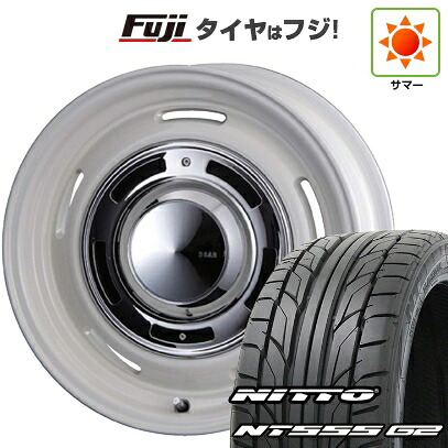 【パンク保証付き】【新品国産車用5穴114.3】 夏タイヤ ホイール4本セット 235/50R18 ニットー NT555 G2 クリムソン ディーン クロスカントリー 8J 18インチ(送料無料)|フジコーポレーション