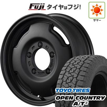 【新品】ジムニー 夏タイヤ ホイール4本セット 175/80R16 トーヨー オープンカントリー A/T III RBL アピオ ワイルドボア SR 16インチ(送料無料) サマータイヤ｜フジコーポレーション