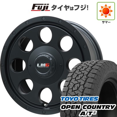 【新品】デリカD5 夏タイヤ ホイール4本セット 235/70R16 トーヨー オープンカントリー A/T III RBL レアマイスター LMG CS-8 マットブラック 16インチ(送料無料)|フジコーポレーション