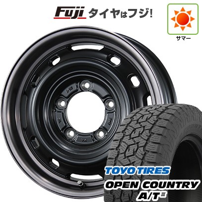【新品】ジムニー 夏タイヤ ホイール4本セット 175/80R16 トーヨー オープンカントリー A/T III RBL シーエルリンク UNIONRIM TX 16インチ(送料無料) サマータイヤ｜フジコーポレーション