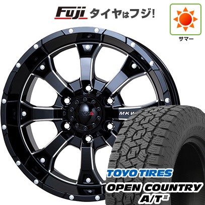 【新品】プラド/ハイラックス 夏タイヤ ホイール4本セット 265/65R17 トーヨー オープンカントリー A/T III RBL トライスター MKW MK-46 M/L+ 17インチ(送料無料)｜フジコーポレーション