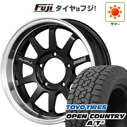 【新品】ジムニー 夏タイヤ ホイール4本セット 175/80R16 トーヨー オープンカントリー A/T III RBL RAYS レイズ A LAP-J FORGED 16インチ(送料無料) サマータイヤ|フジコーポレーション