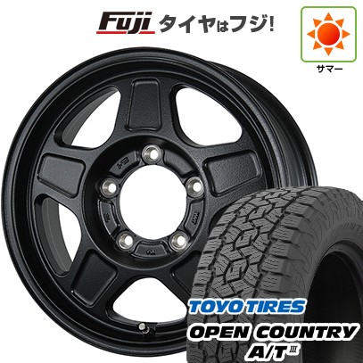 【新品】ジムニー 夏タイヤ ホイール4本セット 175/80R16 トーヨー オープンカントリー A/T III RBL トピー ランドフット GWD 16インチ(送料無料) サマータイヤ|フジコーポレーション