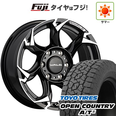 【新品】プラド/ハイラックス 夏タイヤ ホイール4本セット 265/65R17 トーヨー オープンカントリー A/T III RBL ヴァルド ボルサリノ V11-C SUV 17インチ(送料無料) サマータイヤ｜フジコーポレーション