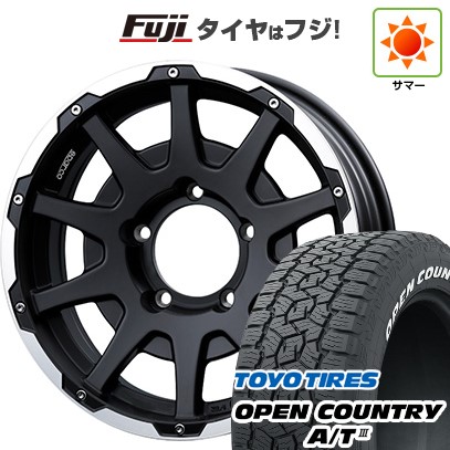 【新品】ジムニーシエラ/ジムニーノマド 夏タイヤ ホイール4本セット 215/70R16 トーヨー オープンカントリー A/T III RWL/RBL OZ SPARCO ダカール 16インチ(送料無料)｜フジコーポレーション