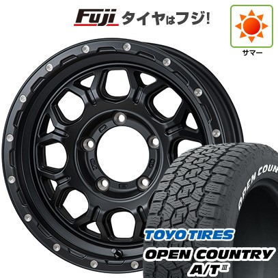 【新品】ジムニーシエラ/ジムニーノマド 夏タイヤ ホイール4本セット 215/70R16 トーヨー オープンカントリー A/T III RWL/RBL モンツァ HI-BLOCK ジェラード 16インチ(送料無料)|フジコーポレーション