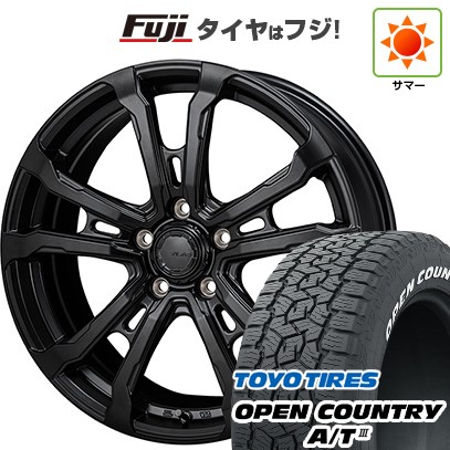 【新品国産車用5穴114.3】 夏タイヤ ホイール4本セット 225/65R17 トーヨー オープンカントリー A/T III RWL/RBL モンツァ HI-BLOCK ヴィラス 7J 17インチ(送料無料)|フジコーポレーション
