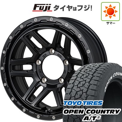 【新品】ジムニーシエラ/ジムニーノマド 夏タイヤ ホイール4本セット 215/70R16 トーヨー オープンカントリー A/T III RWL/RBL モンツァ HI-BLOCK エルデ 16インチ(送料無料) サマータイヤ｜フジコーポレーション