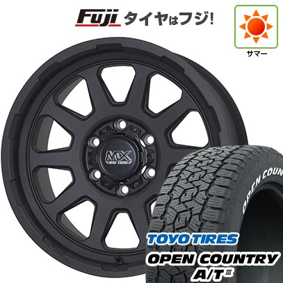 【新品国産車用6穴139.7】 夏タイヤ ホイール4本セット 285/60R18 トーヨー オープンカントリー A/T III RWL/RBL ホットスタッフ マッドクロス レンジャー 8J 18インチ(送料無料)