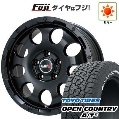 【新品】デリカD5 夏タイヤ ホイール4本セット 215/70R16 トーヨー オープンカントリー A/T III RWL/RBL レアマイスター LMG CS-9 マットブラック 16インチ(送料無料)|フジコーポレーション