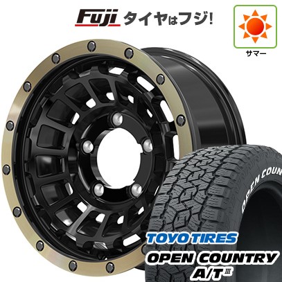 【新品】ジムニー 夏タイヤ ホイール4本セット 175/80R16 トーヨー オープンカントリー A/T III RWL/RBL ホットスタッフ バークレイハードロック ローガン 16インチ(送料無料) サマータイヤ|フジコーポレーション