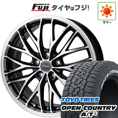 【新品国産車用5穴114.3】 夏タイヤ ホイール4本セット 225/60R17 トーヨー オープンカントリー A/T III RWL/RBL ホットスタッフ クロノス CH-113 17インチ(送料無料)｜フジコーポレーション