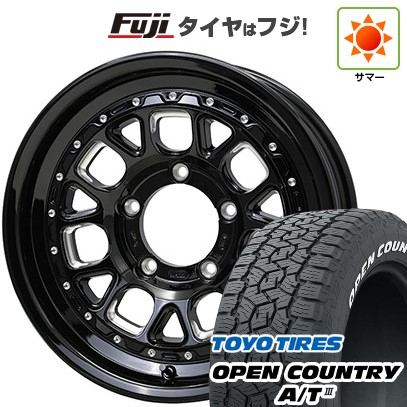 【新品】ジムニー 夏タイヤ ホイール4本セット 175/80R16 トーヨー オープンカントリー A/T III RWL/RBL ホットスタッフ バークレイハードロック ヒューロン 16インチ(送料無料) サマータイヤ|フジコーポレーション