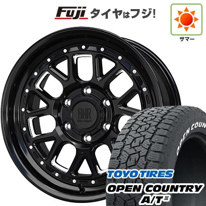 【新品国産車用6穴139.7】 夏タイヤ ホイール4本セット 265/65R18 トーヨー オープンカントリー A/T III RWL/RBL ホットスタッフ バークレイハードロック ヒューロン 8.5J 18インチ(送料無料)