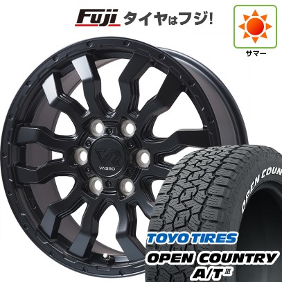 【新品】ランクル250/ランクル300 夏タイヤ ホイール4本セット 265/65R18 トーヨー オープンカントリー A/T III RWL/RBL トピー ヴァブロ RR-01【限定】 トヨタ・レクサス車専用 7.5J 18インチ(送料無料)