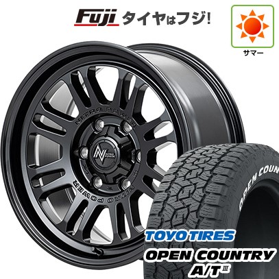 【新品】プラド/ハイラックス 夏タイヤ ホイール4本セット 265/65R17 トーヨー オープンカントリー A/T III RWL/RBL MID WHEELS NITRO POWER M16 アサルト 17インチ(送料無料) サマータイヤ|フジコーポレーション
