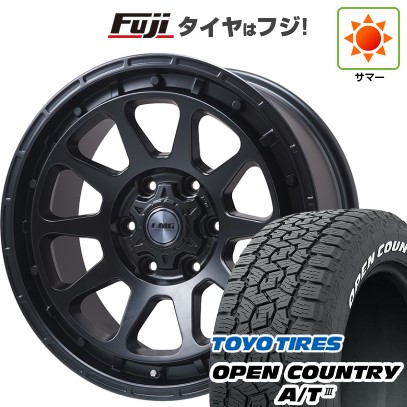 【新品国産車用6穴139.7】 夏タイヤ ホイール4本セット 285/60R18 トーヨー オープンカントリー A/T III RWL/RBL レアマイスター LMG DIEZ マットブラック 18インチ(送料無料)