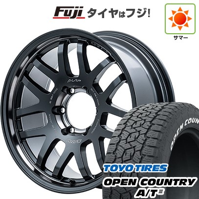【新品国産車用6穴139.7】 夏タイヤ ホイール4本セット 285/60R18 トーヨー オープンカントリー A/T III RWL/RBL RAYS レイズ A LAP-07X 2324 LIMITED EDITION 8J 18インチ(送料無料)
